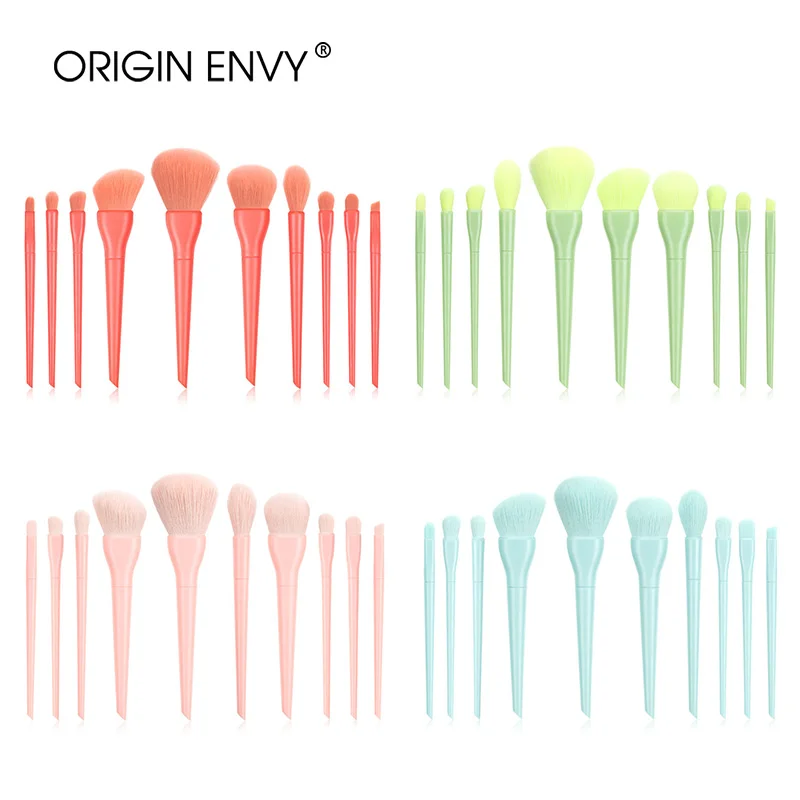 ORIGIN ENVY 10Pcs Candy Color Professional Makeup Brush Set Brush Cosmetic Eyeshadow Brush Foundation Brush Beauty Tools Soft
ORIGIN ENVY 10Pcs Candy Color Professional Makeup Brush Set Brush Cosmetic Eyeshadow Brush Foundation Brush Beauty Tools Soft