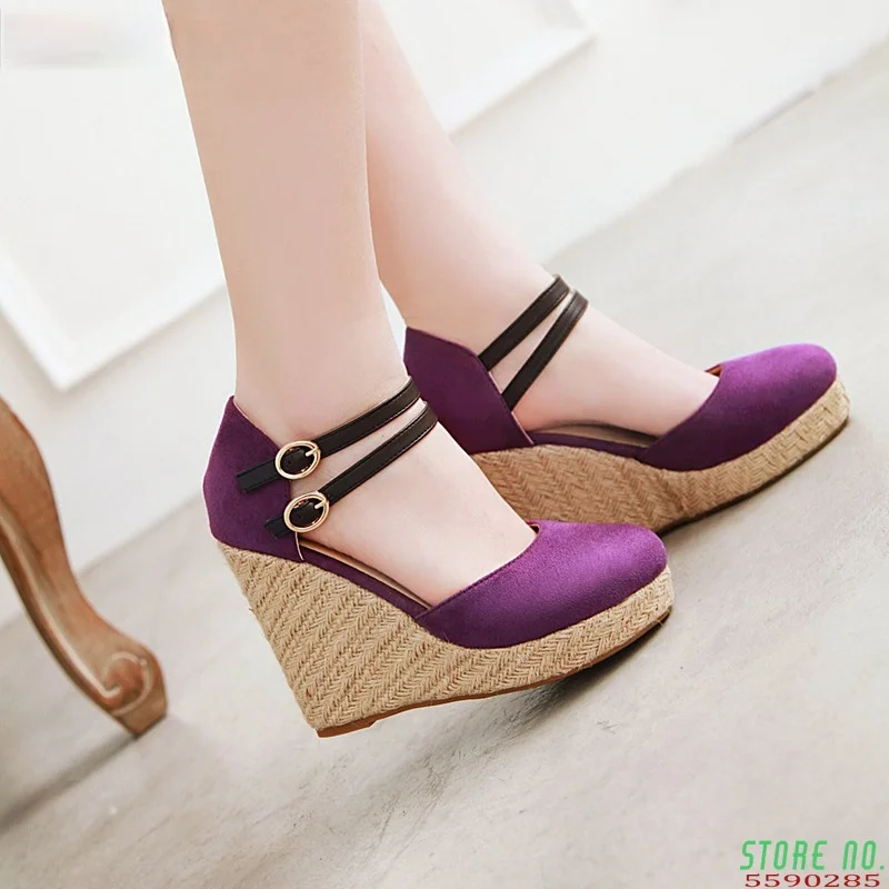 platform wedge sandals 2019 sets of heels high heels gladiator buckle with mixed color summer shoes Sandalias Mujer 34-43
platform wedge sandals 2019 sets of heels high heels gladiator buckle with mixed color summer shoes Sandalias Mujer 34-43