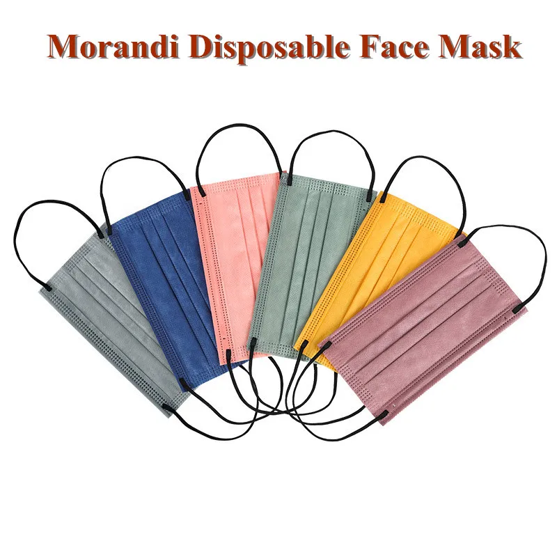 50/100PCS Adult Morandi Disposable Face Masks Fashion Mouth Masks for Face 3-layer Breathable Anti-dust Mascarillas Women Men
50/100PCS Adult Morandi Disposable Face Masks Fashion Mouth Masks for Face 3-layer Breathable Anti-dust Mascarillas Women Men
