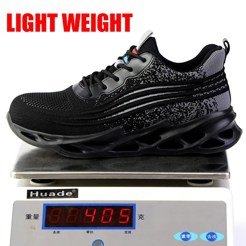 Lightweight Men's Safety Shoes Steel Toe Shoes Work Boots Puncture-Proof Safety Boots Work Shoes Sneakers Indestructible Shoes
Lightweight Men's Safety Shoes Steel Toe Shoes Work Boots Puncture-Proof Safety Boots Work Shoes Sneakers Indestructible Shoes