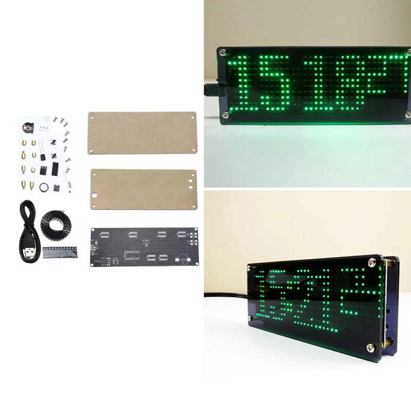 Набор для изготовления цифровых часов SMD LED Dot Matrixs, Набор для изготовления электронных часов «сделай сам», аксессуары для изготовления элект...
Набор для изготовления цифровых часов SMD LED Dot Matrixs, Набор для изготовления электронных часов «сделай сам», аксессуары для изготовления элект...