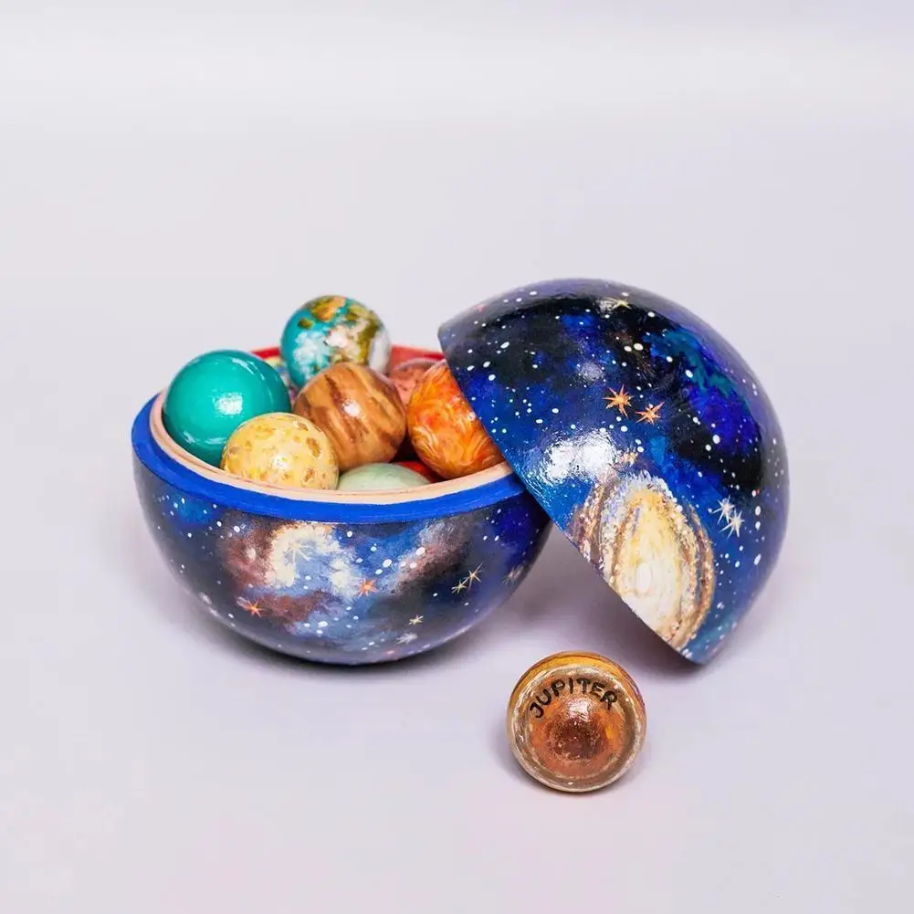 Wooden Toys Solar System Planet Globe Astronomy Gifts Home Living Room Bedroom Background Decorative Kids Montessori Toys
Wooden Toys Solar System Planet Globe Astronomy Gifts Home Living Room Bedroom Background Decorative Kids Montessori Toys