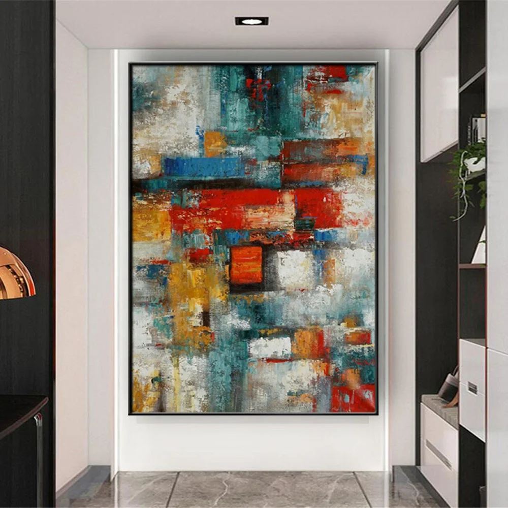 Abstract scarlet mural Hand-Painted Oil Painting Abstract vintige Canvas Painting Modern Home Decoration Living Room wall Art
Abstract scarlet mural Hand-Painted Oil Painting Abstract vintige Canvas Painting Modern Home Decoration Living Room wall Art