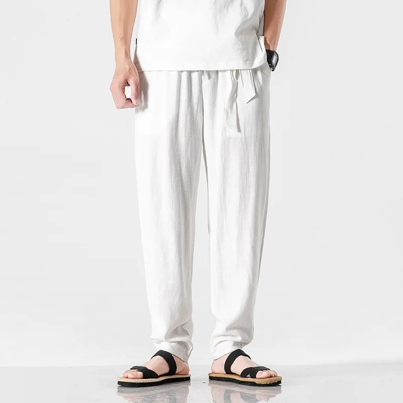 2021 Spring Summer New Men's Clothing Fashion Casual Pants Men's Pants Feet Harem Pants Linen Pants
2021 Spring Summer New Men's Clothing Fashion Casual Pants Men's Pants Feet Harem Pants Linen Pants