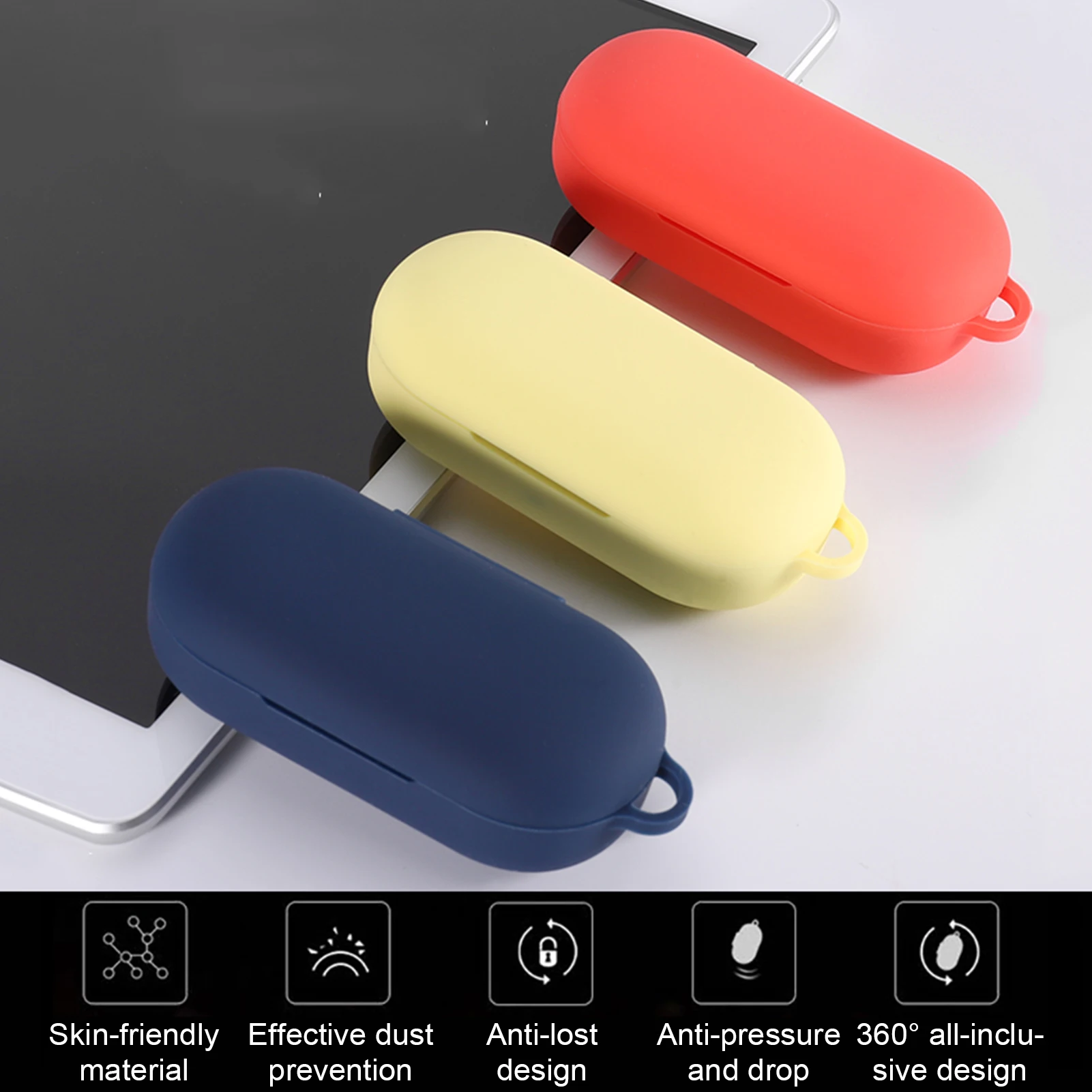 Silicone Carrying Case Protective Cover For Hammerhead Bluetooth Headset Silica Gel Anti-fall Dustproof Protective Case
Silicone Carrying Case Protective Cover For Hammerhead Bluetooth Headset Silica Gel Anti-fall Dustproof Protective Case