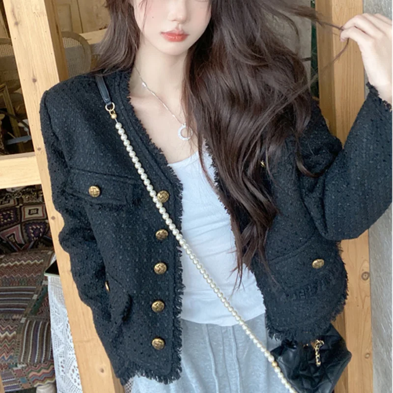 Autumn Korean Long Sleeve High Street Casual Vintage Jacket Women Designer Fashion Elegant Jacket Coat Chic Clothing Winter 2021
Autumn Korean Long Sleeve High Street Casual Vintage Jacket Women Designer Fashion Elegant Jacket Coat Chic Clothing Winter 2021