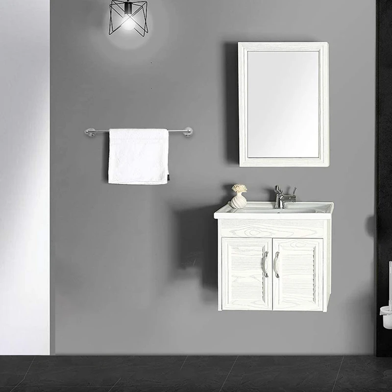 Bathroom Hardware Wall Mounted,4 PCS Accessories,Include Towel Rack,Toilet Paper Holder,Hand Towel Holder,Square Hook
Bathroom Hardware Wall Mounted,4 PCS Accessories,Include Towel Rack,Toilet Paper Holder,Hand Towel Holder,Square Hook