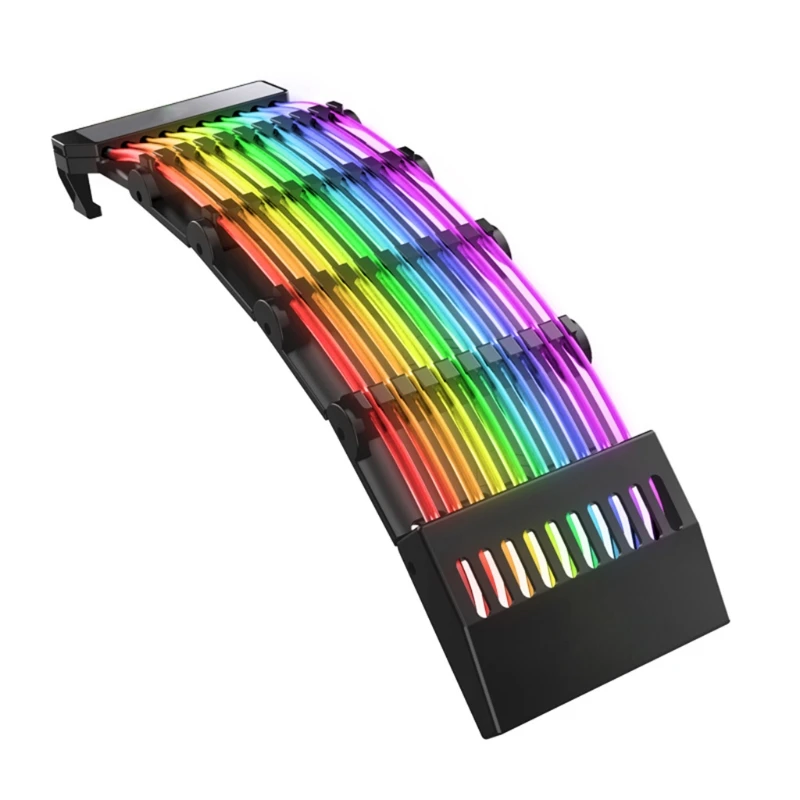 24 Pin RGB Light Extension Cable Rainbow Streamer PSU Neon Line 5V 3-Pin ARGB Sync Power Cord
24 Pin RGB Light Extension Cable Rainbow Streamer PSU Neon Line 5V 3-Pin ARGB Sync Power Cord
