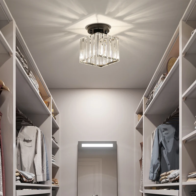 American crystal ceiling lamp entrance hall entrance hallway corridor balcony crystal lamp creative small lamp LB022512
American crystal ceiling lamp entrance hall entrance hallway corridor balcony crystal lamp creative small lamp LB022512
