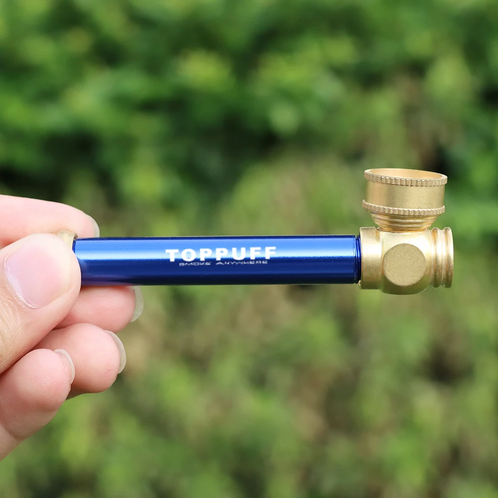 TOPPUFF Mini Metal Tobacco Smoking Pipe with Aluminum Bowl Lively Retro Metal Tobacco Smoke Pipes For Herb Grinder Accessories
TOPPUFF Mini Metal Tobacco Smoking Pipe with Aluminum Bowl Lively Retro Metal Tobacco Smoke Pipes For Herb Grinder Accessories