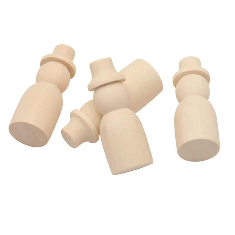 20 Pcs of 65MM Wooden Puppets with Hats Decoration Diy Peg Doll Paint Craft Art Unfinished Shapes Nature for Kids 
20 Pcs of 65MM Wooden Puppets with Hats Decoration Diy Peg Doll Paint Craft Art Unfinished Shapes Nature for Kids