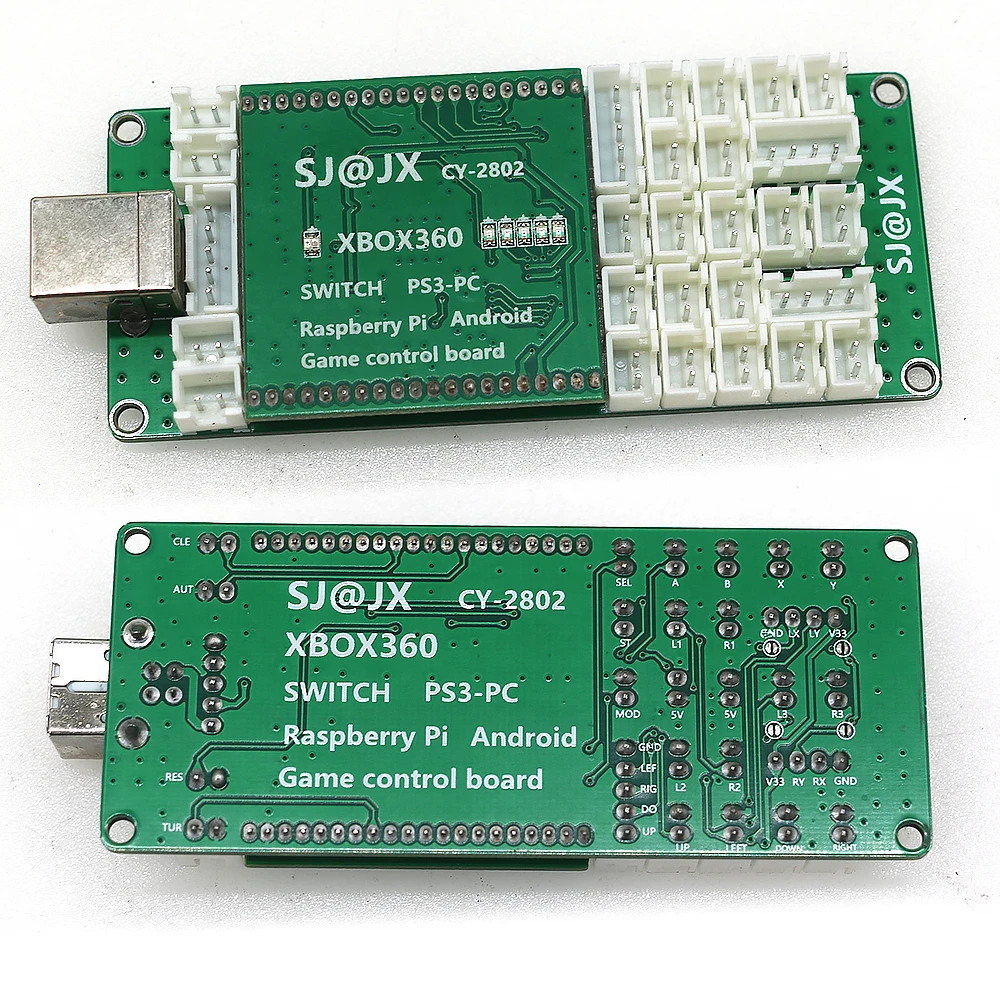 Аркадный Контроллер XBOX 360 с аналоговой осью вращения Нулевая задержка USB-плата