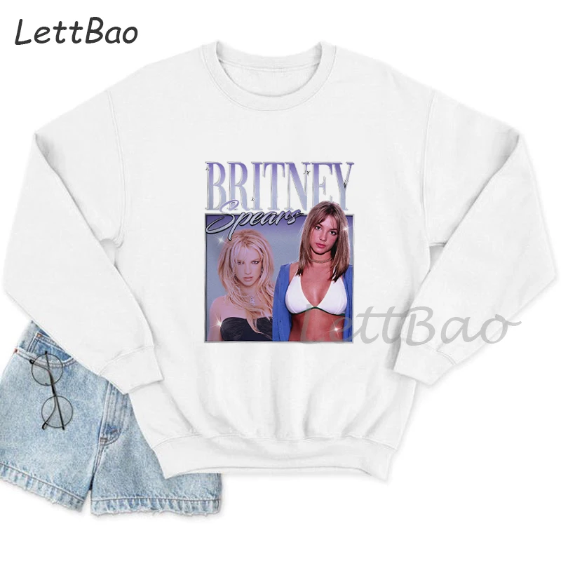 Новинка, Женский свитшот с принтом Britney Spears, Повседневная модная Толстовка с длинным рукавом, теплая Свободная Толстовка Britney Hiphop
Новинка, Женский свитшот с принтом Britney Spears, Повседневная модная Толстовка с длинным рукавом, теплая Свободная Толстовка Britney Hiphop