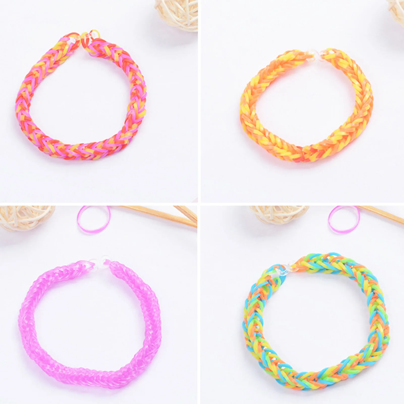 Box Packed 5000pcs Rubber Bands Weaving Set DIY Toys Loom Craft Kid Bracelet Braid Silicone Elastic Weave Bands Gift For Girl
Box Packed 5000pcs Rubber Bands Weaving Set DIY Toys Loom Craft Kid Bracelet Braid Silicone Elastic Weave Bands Gift For Girl