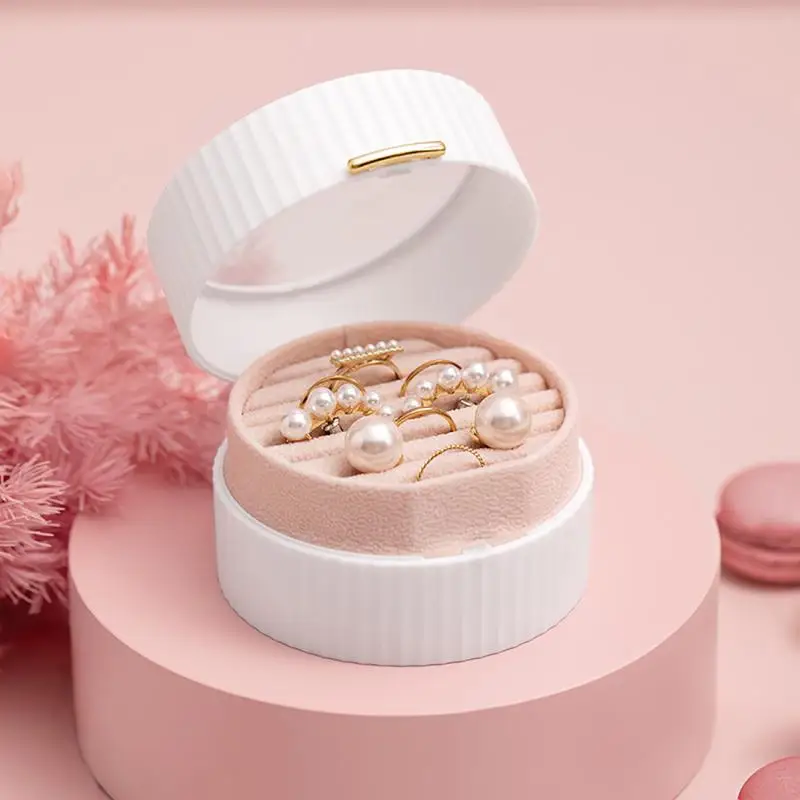 Portable Jewelry Storage Box Multilayer Rotating Plastic Jewelry Stand Earrings Ring Box Cosmetics Beauty Container Organizer
Portable Jewelry Storage Box Multilayer Rotating Plastic Jewelry Stand Earrings Ring Box Cosmetics Beauty Container Organizer