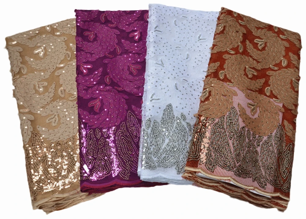 Anna purple french lace with sequins mesh fabric high quality embroidery african net lace nigerian fabrics 5 yards/pcs for dress
Anna purple french lace with sequins mesh fabric high quality embroidery african net lace nigerian fabrics 5 yards/pcs for dress