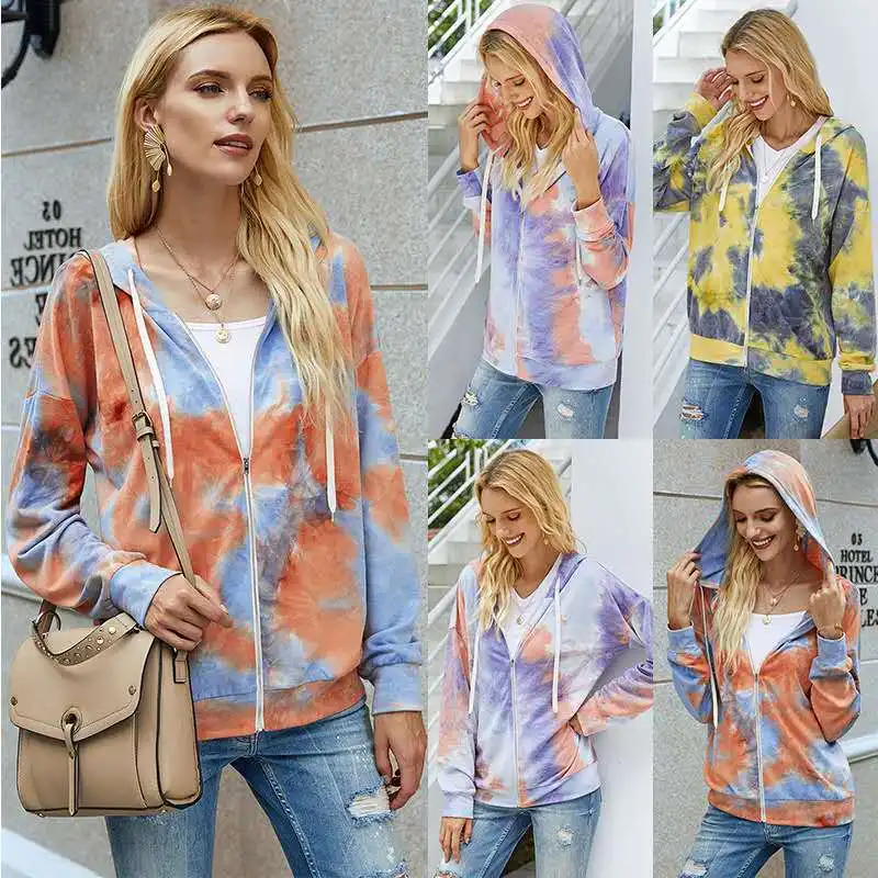 Hooded Sweatshirts Women's Pullover 2021 Autumn Winter New Women's Hooded Long Sleeve Tie Zip Up Hoodie Women's Sweatshirts
Hooded Sweatshirts Women's Pullover 2021 Autumn Winter New Women's Hooded Long Sleeve Tie Zip Up Hoodie Women's Sweatshirts