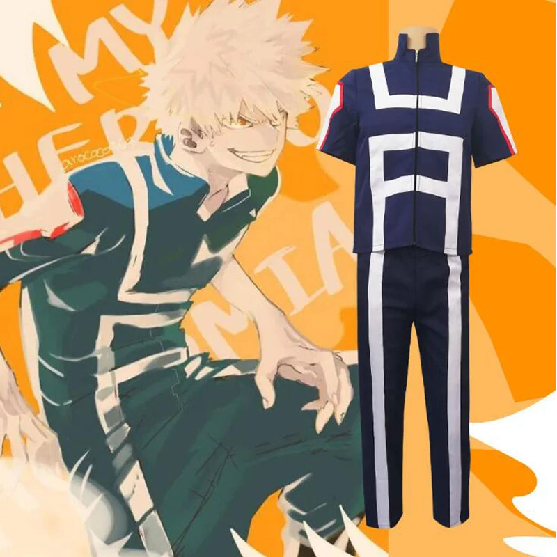 Мужская и женская школьная форма My Hero Academia Boku No костюм героя косплэй, спортивный костюм, футболка и штаны, мидория изюку, Тодороки, шоуто
Мужская и женская школьная форма My Hero Academia Boku No костюм героя косплэй, спортивный костюм, футболка и штаны, мидория изюку, Тодороки, шоуто