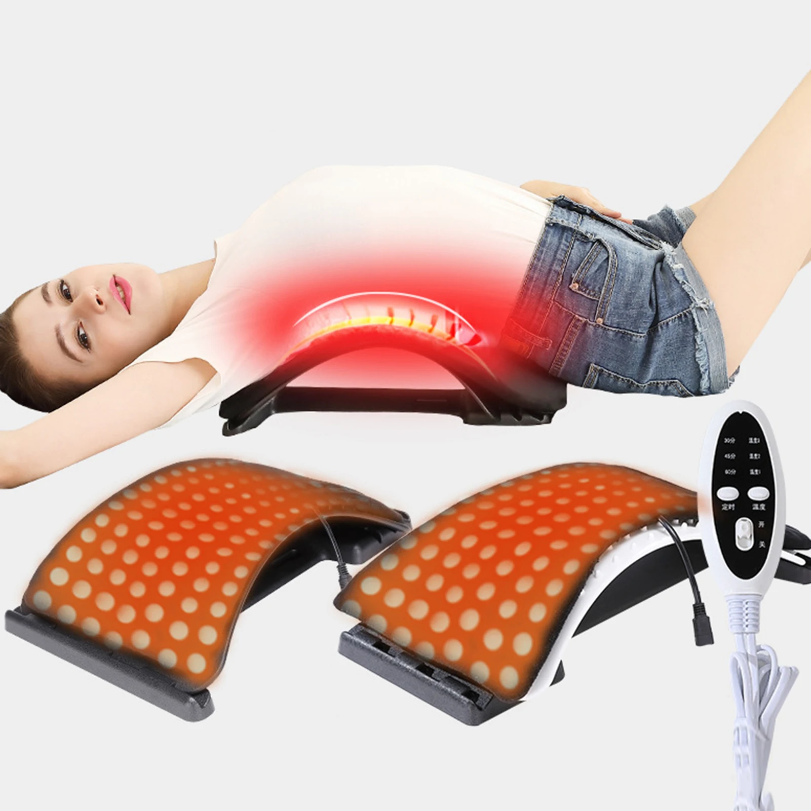 US Plug Heating Mat Lumbar Massager Cushion Back Waist Relieve Muscle Care Tool Fitness Equipment Accessories
US Plug Heating Mat Lumbar Massager Cushion Back Waist Relieve Muscle Care Tool Fitness Equipment Accessories
