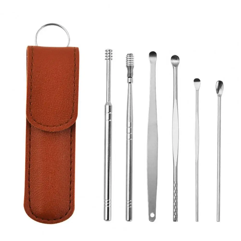 6PCS Ear Cleaner Wax Removal Tool Earpick Sticks Earwax Remover Curette Ear Pick Cleaning Ear Cleanser Spoon Health Care Earpick
6PCS Ear Cleaner Wax Removal Tool Earpick Sticks Earwax Remover Curette Ear Pick Cleaning Ear Cleanser Spoon Health Care Earpick