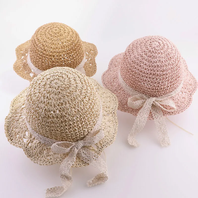Summer Children's Straw Hats Baby Girls Breathable Lace Cap Bow Beach Sun Hat Wide Brim Kids Princess Travel Sunshade Hat
Summer Children's Straw Hats Baby Girls Breathable Lace Cap Bow Beach Sun Hat Wide Brim Kids Princess Travel Sunshade Hat