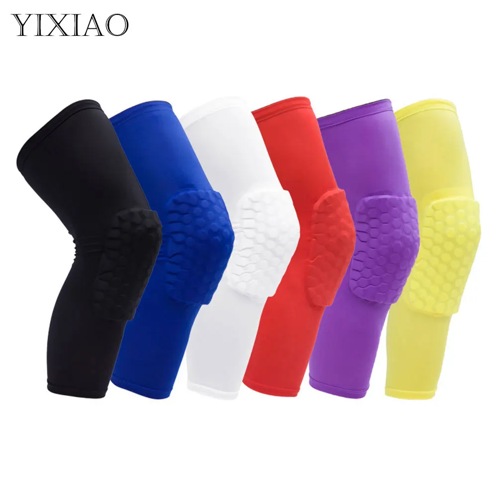 YIXIAO 1Pcs Basketball Knee Pads Sleeve Honeycomb Brace Elastic Kneepad Protective Gear Patella Foam Support Volleyball Support
YIXIAO 1Pcs Basketball Knee Pads Sleeve Honeycomb Brace Elastic Kneepad Protective Gear Patella Foam Support Volleyball Support