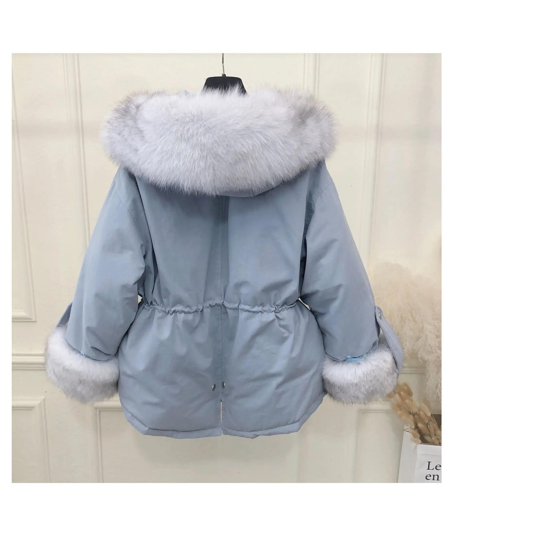 2019 Новое Женское зимнее пальто зимняя куртка женская черная верхняя одежда для