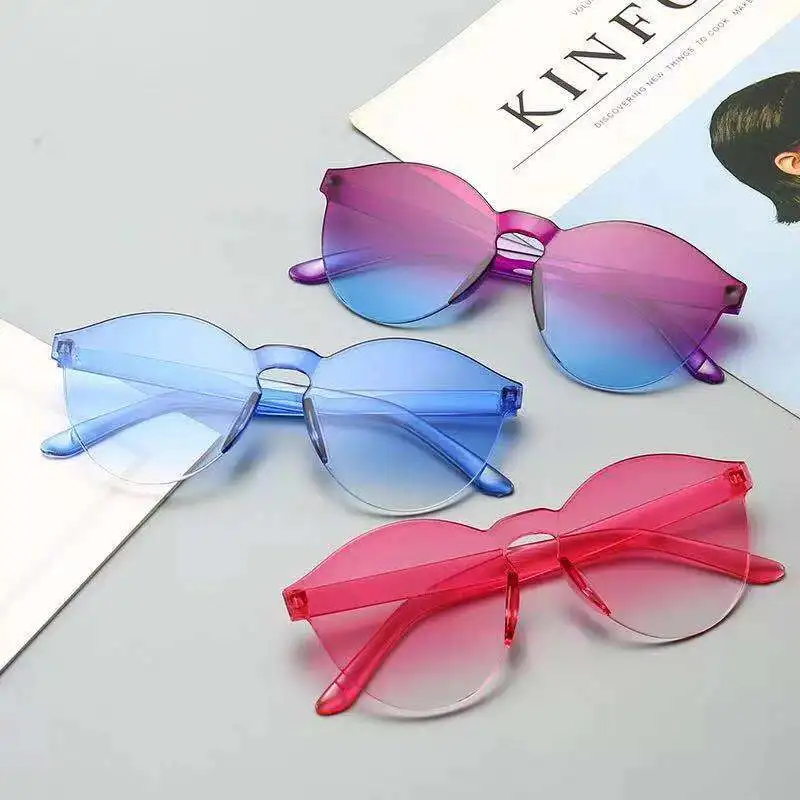 Transparent Sunglasses Candy Colored Sunglasses Lady One Piece Ocean Piece Sunglasses For Women
Transparent Sunglasses Candy Colored Sunglasses Lady One Piece Ocean Piece Sunglasses For Women