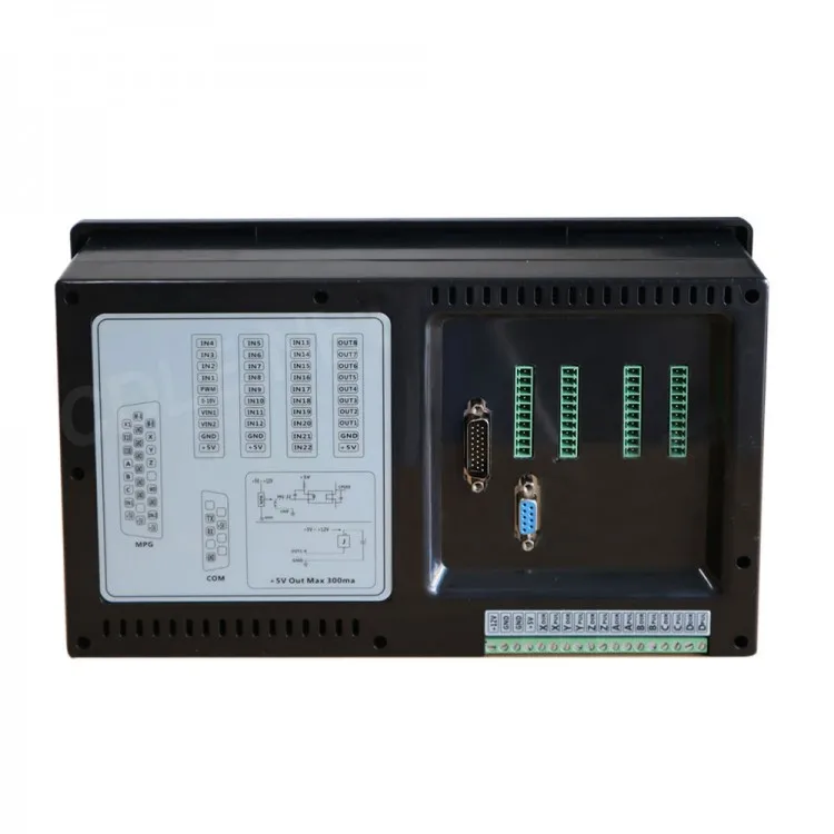 7"CNC 5 Axis Motion Controller Offline CNC Controller 500KHz Replace Mach 3 USB Motion Controller
7"CNC 5 Axis Motion Controller Offline CNC Controller 500KHz Replace Mach 3 USB Motion Controller