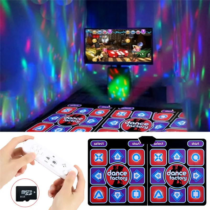 New Double Somatosensory Dance Mat Projected Blanket Pads With Two Handle One Lantern For Computer TV
New Double Somatosensory Dance Mat Projected Blanket Pads With Two Handle One Lantern For Computer TV