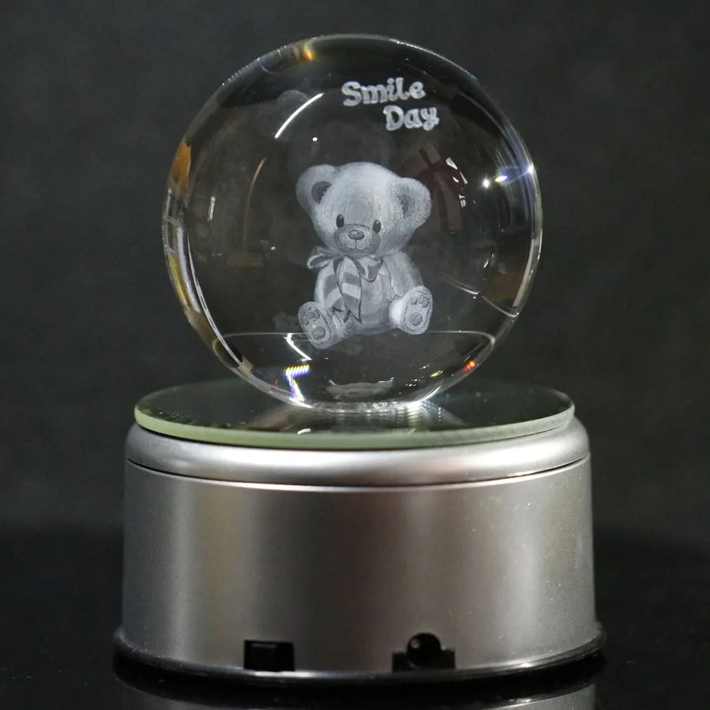 Colorful LED Night Light Crystal Ball Music Box Music Box for Children Kids Best Gift Toys With 18 Music
Colorful LED Night Light Crystal Ball Music Box Music Box for Children Kids Best Gift Toys With 18 Music