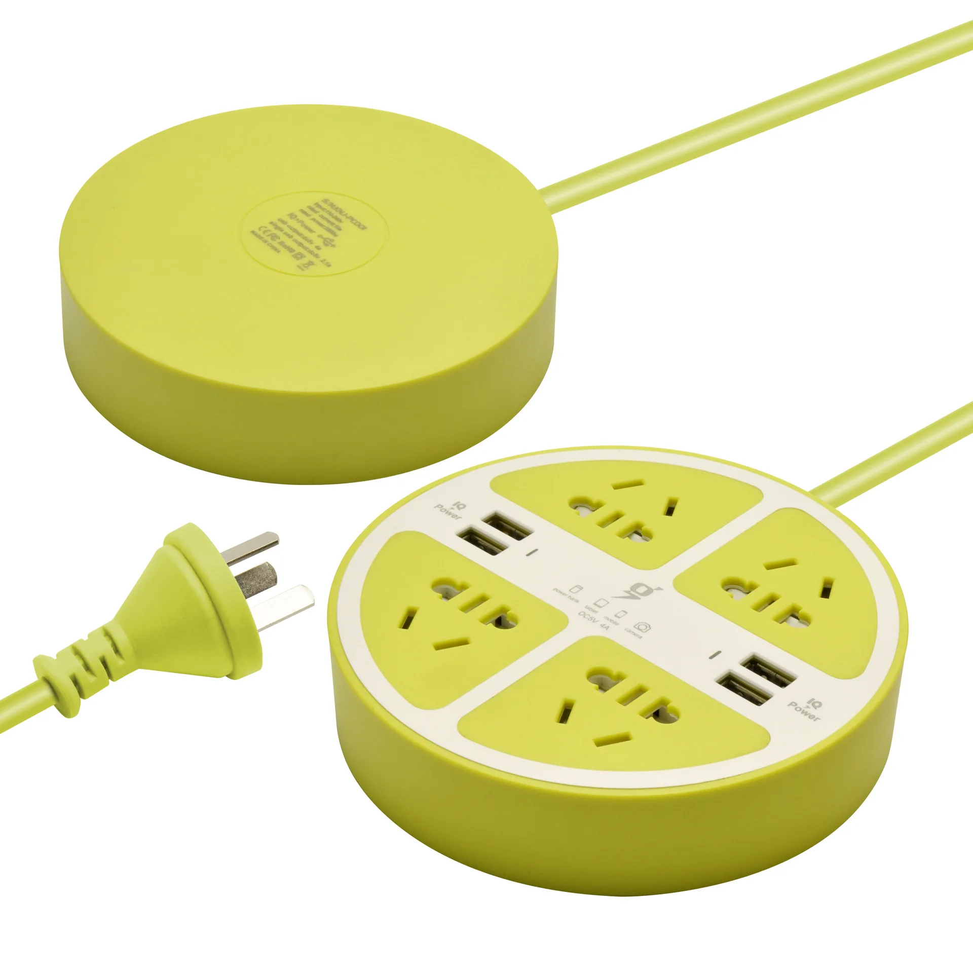 direct creative smart desktop socket lemon plug 4USB strip line plug creative patch board national head
direct creative smart desktop socket lemon plug 4USB strip line plug creative patch board national head