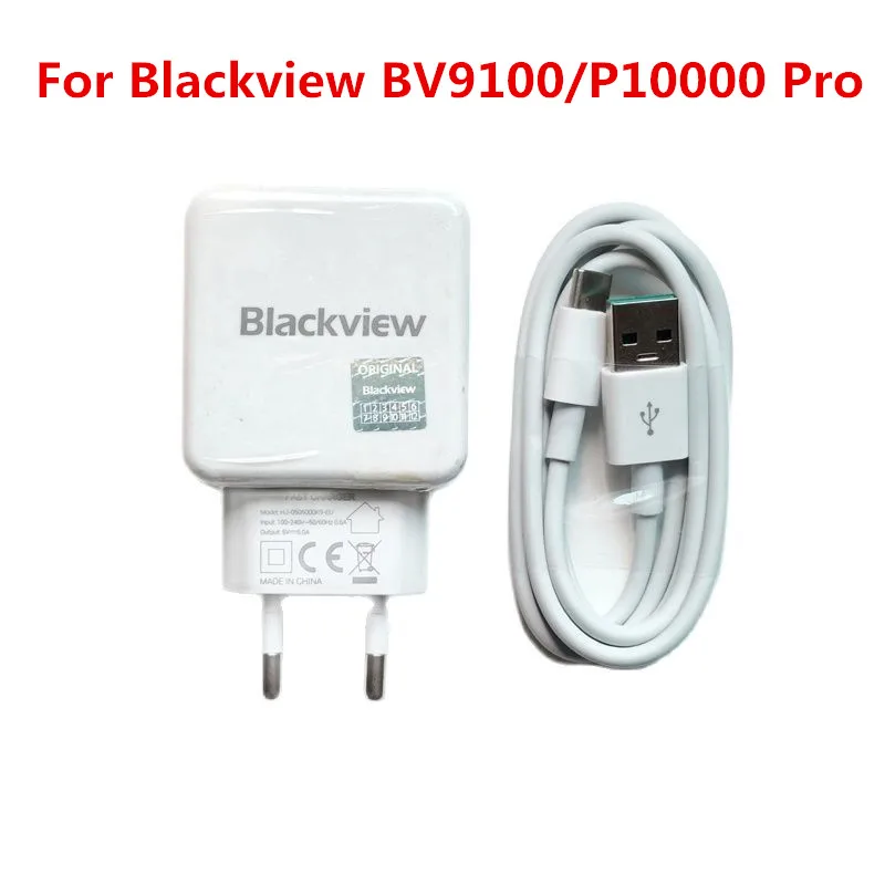 New Original For Blackview P10000 Charger EU Fast Travel Adapter + USB Data Line Cable For Blackview BV9100 PRO 5A 5V Cell Phone
New Original For Blackview P10000 Charger EU Fast Travel Adapter + USB Data Line Cable For Blackview BV9100 PRO 5A 5V Cell Phone