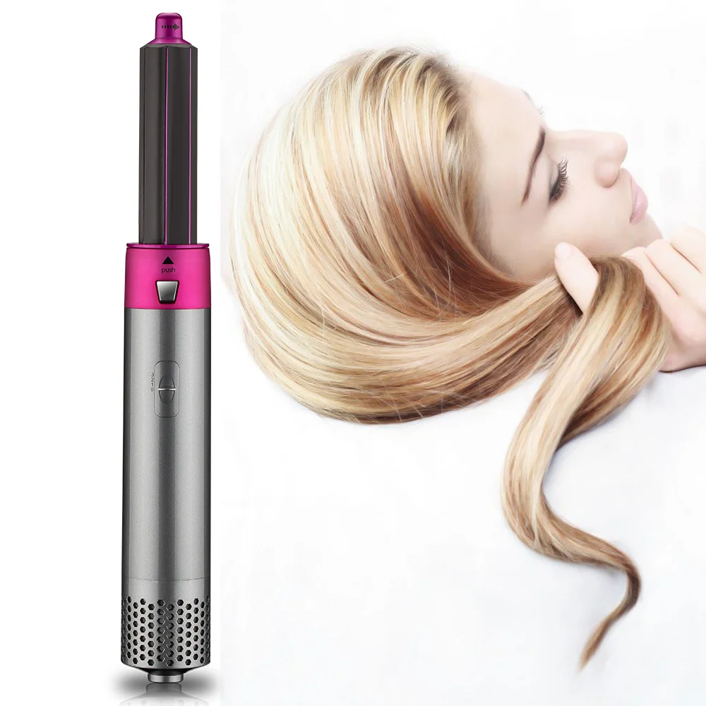 

5 In 1 One Step Hair Dryer & Volumizer Rotating Hairdryer Hair Straightener Comb Curling Brush Hair Dryers For Hair Styling Tool