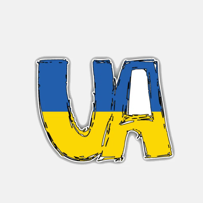Funny Motorcycle PVC 12cm X 9cm Car Styling Ukraine World Flag UA Decal Car Sticker Accessories Waterproof
Funny Motorcycle PVC 12cm X 9cm Car Styling Ukraine World Flag UA Decal Car Sticker Accessories Waterproof