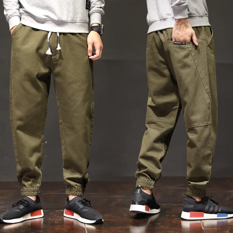 2020 spring/autumn overalls men's trend loose casual harem sweatpants men's tie-pants men's trendy brand
2020 spring/autumn overalls men's trend loose casual harem sweatpants men's tie-pants men's trendy brand