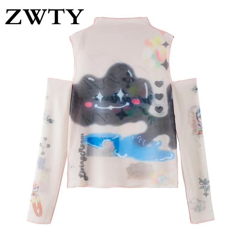 ZWTY Сетчатая футболка с открытыми плечами ручной росписи Сексуальная облегающая футболка женская с длинным рукавом 2021 шикарный эластичный ...
ZWTY Сетчатая футболка с открытыми плечами ручной росписи Сексуальная облегающая футболка женская с длинным рукавом 2021 шикарный эластичный ...
