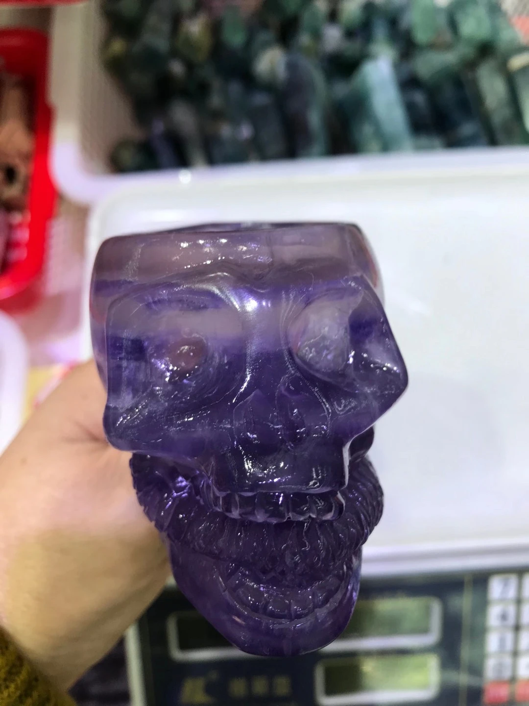 Natural Crystal Fluorite Skull Cup Statue Creative Cups Party BarDrinkware Quartz Reiki Fashion Home Decorate Gift
Natural Crystal Fluorite Skull Cup Statue Creative Cups Party BarDrinkware Quartz Reiki Fashion Home Decorate Gift