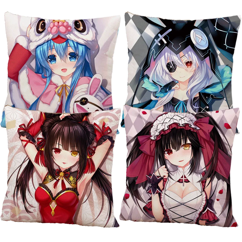 DATE A LIVE Square throw pillow back hikikomori pillow cushion Yoshino Tokisaki Kurumi Animation peripherals Cosplay Plush Doll
DATE A LIVE Square throw pillow back hikikomori pillow cushion Yoshino Tokisaki Kurumi Animation peripherals Cosplay Plush Doll