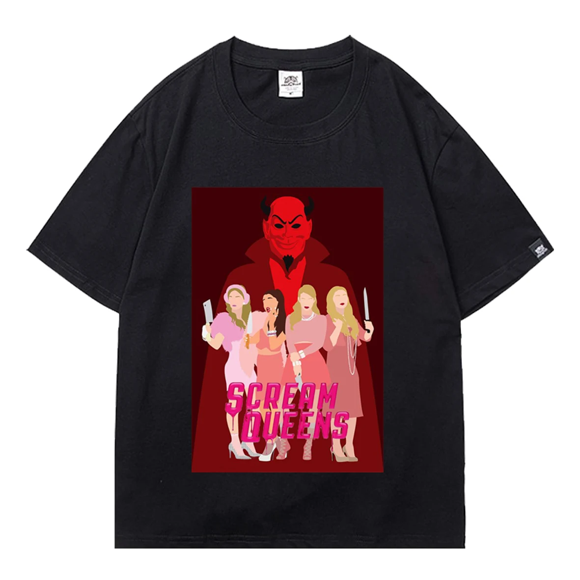 Scream Queens Hip Hop Printing Oversized T-shirt Men T Shirt One Piece Harajuku Anime Short Sleeve T-shirts Funny Top Style
Scream Queens Hip Hop Printing Oversized T-shirt Men T Shirt One Piece Harajuku Anime Short Sleeve T-shirts Funny Top Style