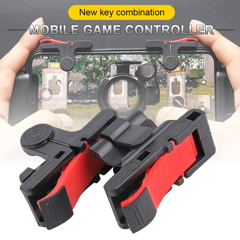 Mobile Game Controller(1pair) for PUBG L1R1 Trigger Gaming Joystick for iOS/Android Phones
Mobile Game Controller(1pair) for PUBG L1R1 Trigger Gaming Joystick for iOS/Android Phones