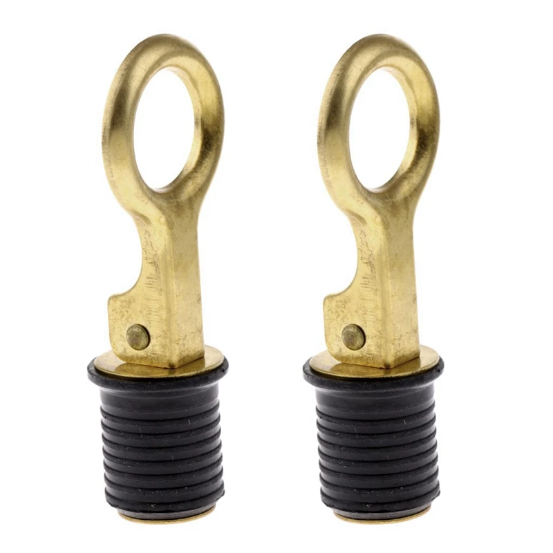 2 Pieces Boat Drain Bung Brass Water Plugs Marine Yacht Accessories for 24MM Hole/Boat Chandlery/Boat/Dinghy (Brass)
2 Pieces Boat Drain Bung Brass Water Plugs Marine Yacht Accessories for 24MM Hole/Boat Chandlery/Boat/Dinghy (Brass)