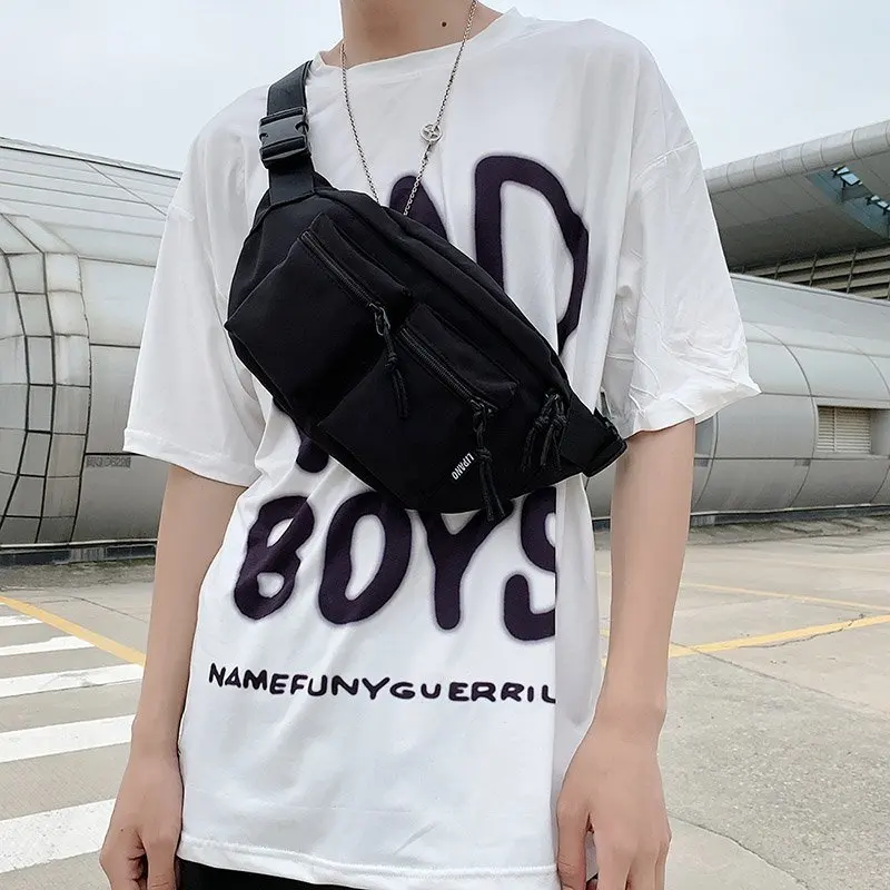 Casual Men Chest Bag Crossbody Bag Solid Color Canvas Bags Unisex Travel Belt Waist Pack Outdoor Multifunction Phone Pouch
Casual Men Chest Bag Crossbody Bag Solid Color Canvas Bags Unisex Travel Belt Waist Pack Outdoor Multifunction Phone Pouch