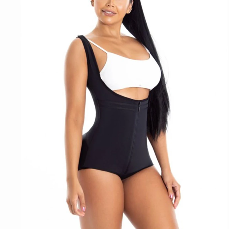 Women's Zip Front Closure Flatten Abdomen Waist PostpartumTummy Control Shapewear Powernet Shaping Wide Shoulder Straps Girdle
Women's Zip Front Closure Flatten Abdomen Waist PostpartumTummy Control Shapewear Powernet Shaping Wide Shoulder Straps Girdle