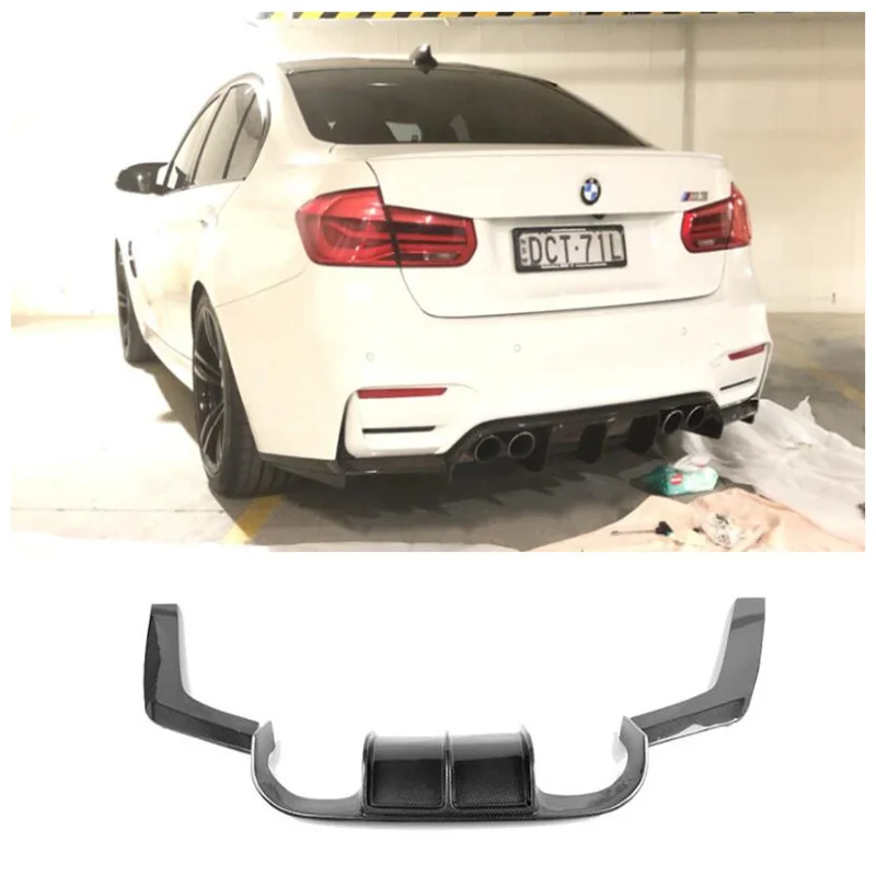 for BMW 3 Serises F80 M3 F82 M4 2017 2018 V Style 3PCS Real Carbon Fiber Car Rear Bumper Lip Spoiler Diffuser
for BMW 3 Serises F80 M3 F82 M4 2017 2018 V Style 3PCS Real Carbon Fiber Car Rear Bumper Lip Spoiler Diffuser