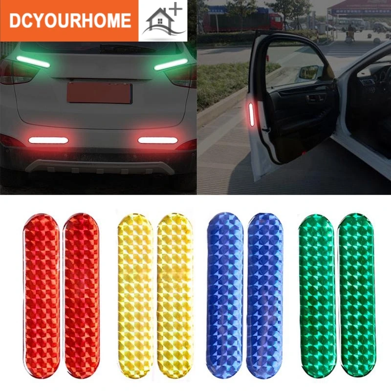 2pcs Car reflective sticker Epoxy reflective warning stickers Door bumper Reflective stickers
2pcs Car reflective sticker Epoxy reflective warning stickers Door bumper Reflective stickers