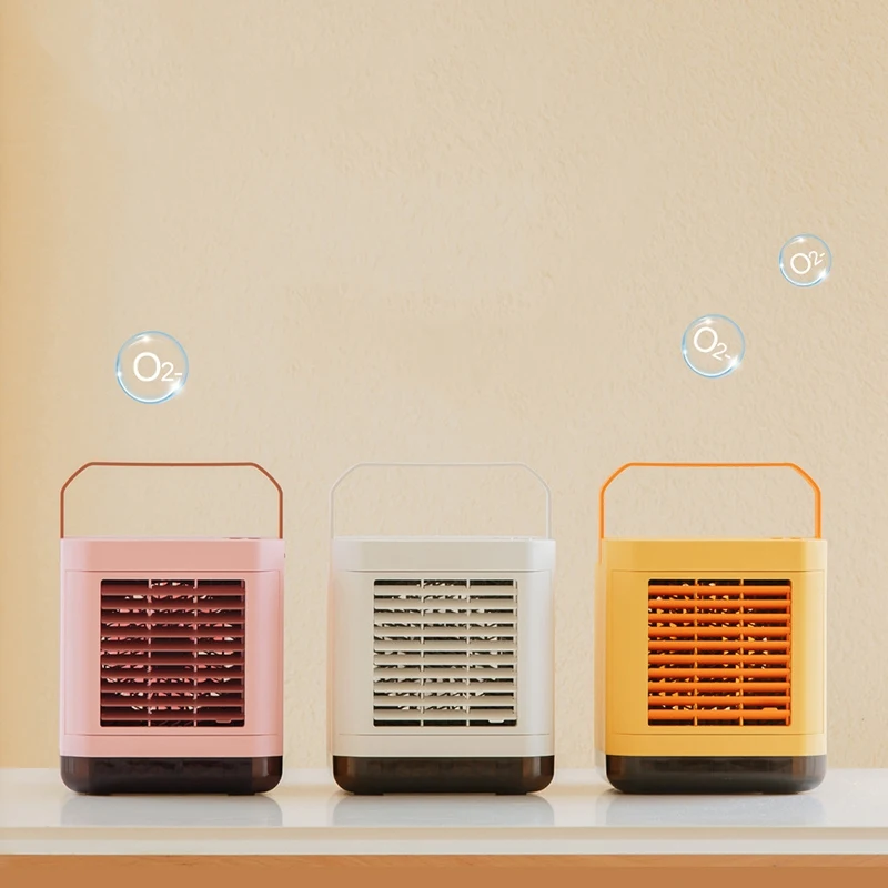 Negative Ion Air Conditioning Fan Air Cooler Mini 3-Gear Mode Cooling Fan Air Frost Air Conditioner
Negative Ion Air Conditioning Fan Air Cooler Mini 3-Gear Mode Cooling Fan Air Frost Air Conditioner