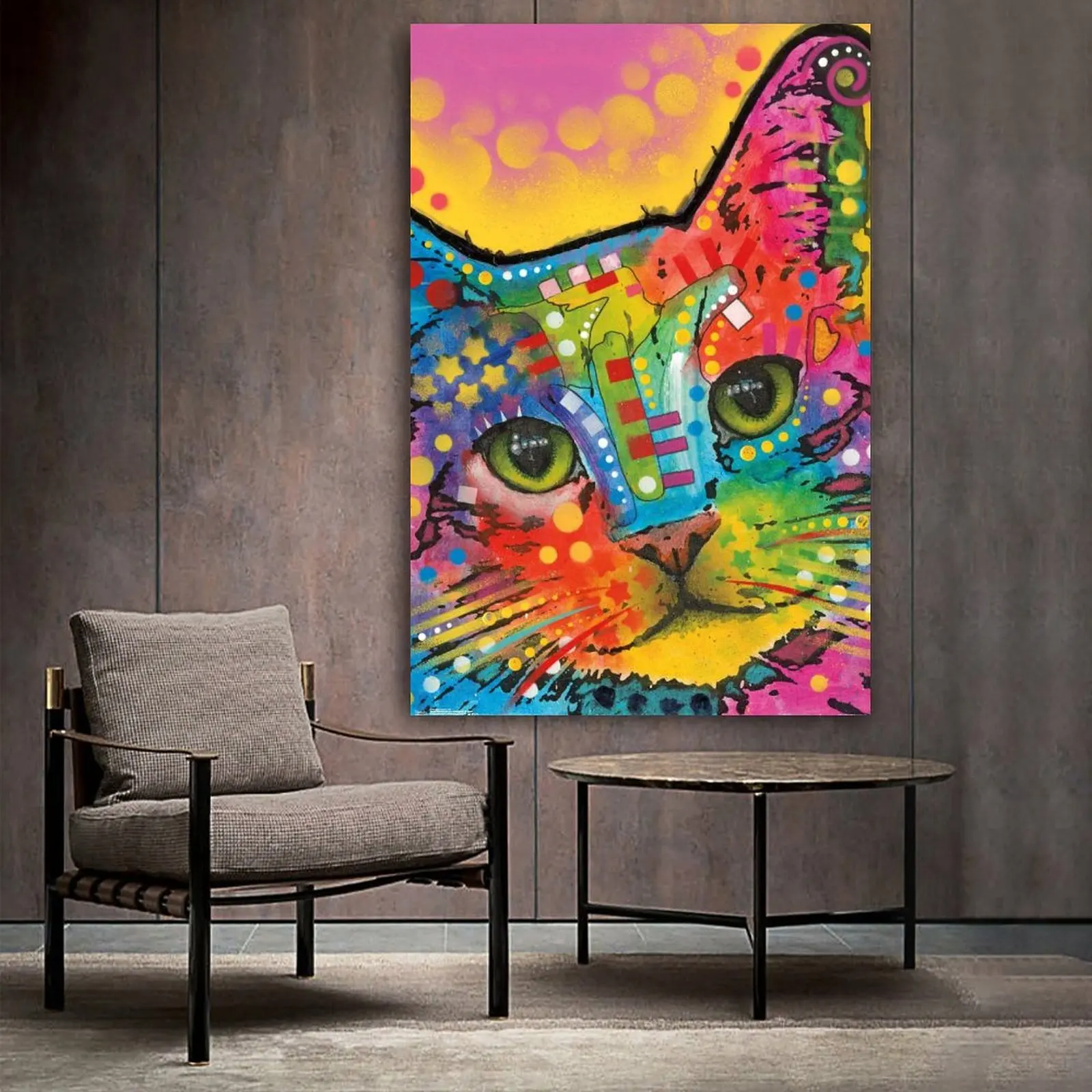 Dean Russo - Cat Poster Decorative Painting Canvas Wall Art Living Room Posters Bedroom Painting
Dean Russo - Cat Poster Decorative Painting Canvas Wall Art Living Room Posters Bedroom Painting