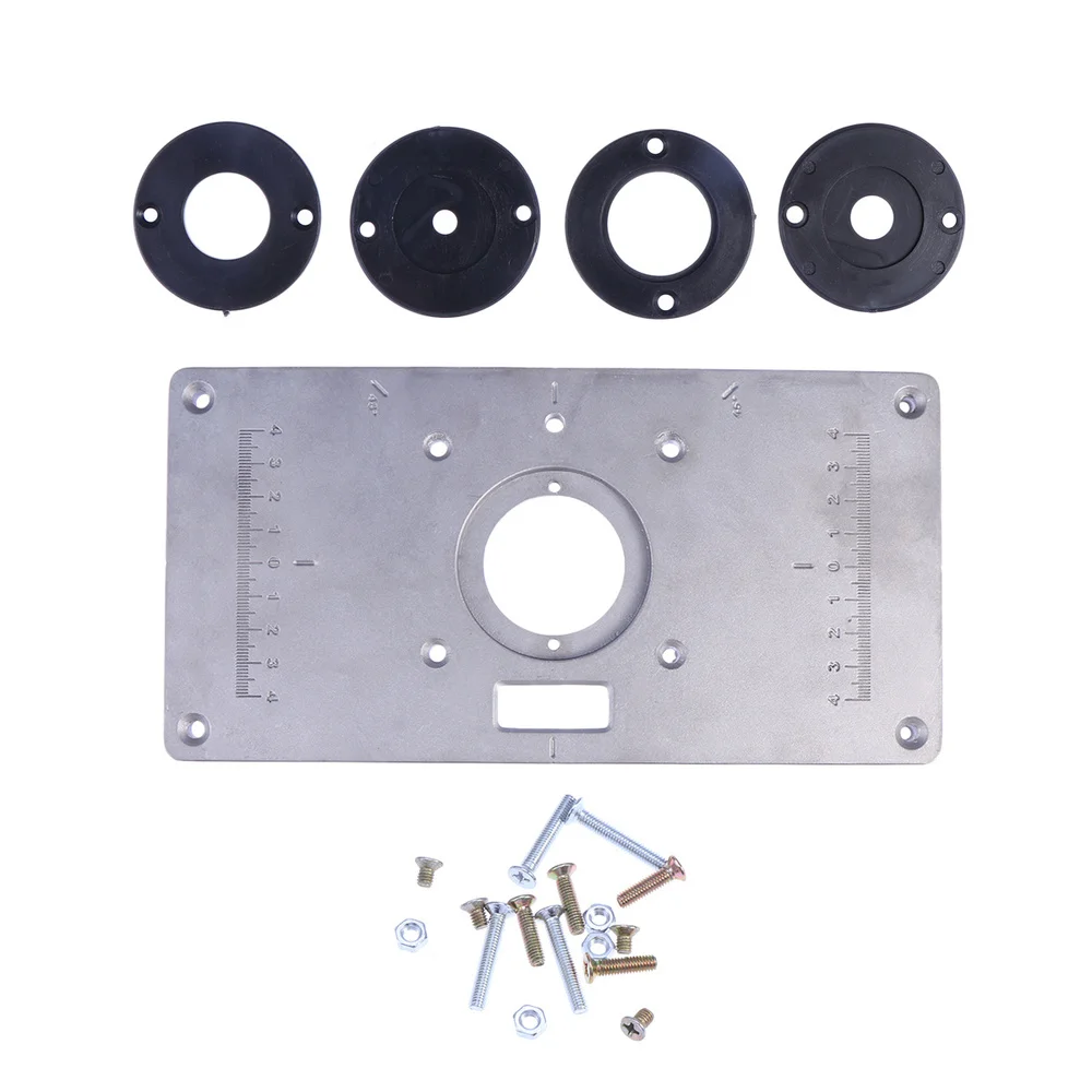Multi-functional Router Table Insert Plate Set for Woodworking Bench MAKITA 700C - 235mm x 120mm x 8mm
Multi-functional Router Table Insert Plate Set for Woodworking Bench MAKITA 700C - 235mm x 120mm x 8mm