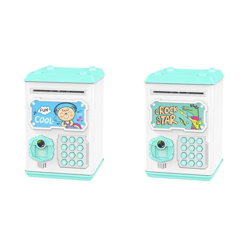 Electronic Piggy Bank,ATM Password Coin Bank for Kids,Simulate Face Fingerprint Automatic Scroll Paper Money Coin Bank
Electronic Piggy Bank,ATM Password Coin Bank for Kids,Simulate Face Fingerprint Automatic Scroll Paper Money Coin Bank
